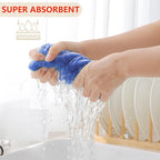 Homaxy 100% Cotton Waffle Weave Kitchen Dish Towels, Ultra Soft Absorbent Quick - Image 3