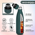 25oz Cola-Bottle Shaped Stainless Steel Leak-proof Water Bottle, Double Wall - Image 4