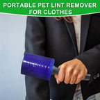 Lint Roller for Pet Hair 500 Sheets Extra Sticky Pet Hair Remover for Clothes - Image 5