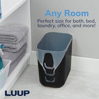 STORi Luup Bathroom Wastebasket, Secure Grocery Bags, Plastic Garbage Container - Image 7