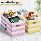 6 Pcs Fabric Storage Cubes Bins - Image 4