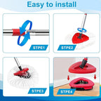 8-Pack Reusable Mop Head Replacement - Image 6