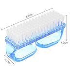 Handle Grip Nail Brush, Hand Fingernail Brush Cleaner Scrubbing Kit Pedicure - Image 7