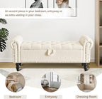Furnimart Storage Ottoman Bench - Image 5