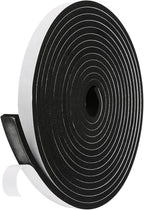 Weather Stripping Door Seal Strip, Strong Adhesive, Lightproof, Soundproof by Amzjjle