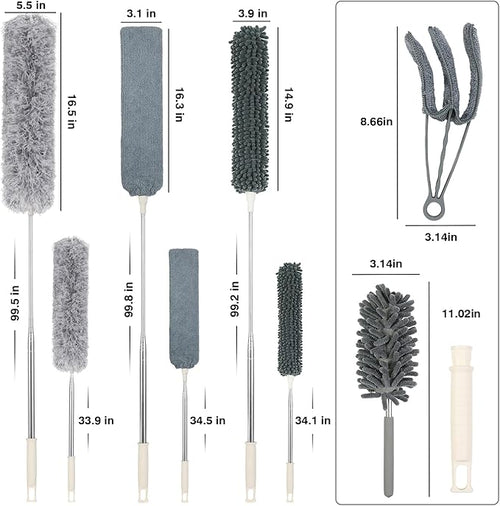 10 PCS Microfiber Feather Duster Kit, Dusters - Image 2