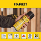 Stanley F952 Fire Block Spray Foam – Fire Rated Expanding Polyurethane Foam - Image 7