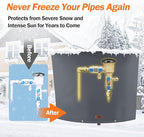 TOHONFOO Backflow Preventer Pipe Insulation Cover - Image 2