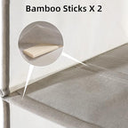 2 Packs Hanging Closet Organizer Storage, 3-Shelf Hanging Shelves - Image 5