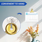10 Pack Large Metal Hinge Clips 2.5 Inches Bull Hinge Paper Clips Gold Bulldog - Image 6