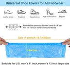 200 Pcs Shoe Covers Disposable Non Slip, Waterproof Shoe Covers Disposable - Image 2