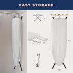 Ironing Board with Iron Rest, Iron Board with 3 Layers Extra Thick Cover - Image 6