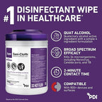 Professional Disposables Surface Disinfectant Super Sani-Cloth Wipes - Image 4