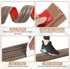 Vinyl Door Threshold Flooring Transition Strip Self Adhesive Carpet Edging Strip - Image 4