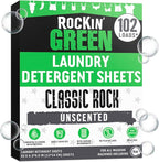 Rockin' Green Travel Laundry Detergent Sheets Unscented by RockinGreen