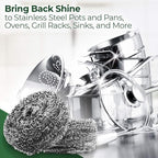 Stanley Home Products Stainless Steel Kitchen Scouring Cleaners - Image 2