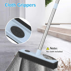 Rubber Broom Carpet Rake for Pet Hair Removal, Fur Remover Broom - Image 7
