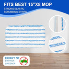 4 Pack Reusable Mop Replacement Pads Suitable - Image 2
