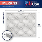 BNX TruFilter 20x25x1 Air Filter MERV 13 - Image 2