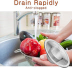 2pcs Heavy Duty Stainless Steel Slop Basket Filter Trap, 3.54" Top / 1.65" Mesh - Image 5