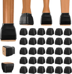 BALEINE 32 Pack Silicone Chair Leg Floor Protectors, Stool Leg Protectors Cap by BALEINE