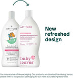 ATTITUDE Baby Dish Soap and Bottle Cleaner, EWG Verified Dishwashing Liquid - Image 2