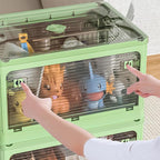 Plastic Trunk Organizer, Closet Organizers and Storage, 7 Gal Collapsible - Image 3