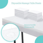 Disposable Bed Sheets for Massage Table 100 Pcs 31" x 71" Waterproof Massage - Image 4