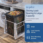 Insputer 8 Gal Pull Out Trash Can Under Cabinet, Heavy Duty Under Sink Garbage - Image 2