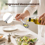 6PCS Narrow Measuring Spoons Set, Stainless Steel Measuring Spoon Fits in Spice - Image 5
