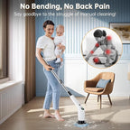 Electric Spin Scrubber, Cordless Shower Scrubber - Image 2
