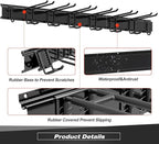 Storaboks Heavy Duty Garage Storage Rack System, Wall Mounted Tool Organizer - Image 4