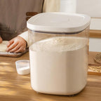 Airtight Rice Container 25 Lbs, Dry Food Holder - Image 3