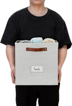 DECOMOMO Storage Cubes, Fabric Organizer Bins - Image 7