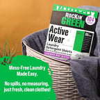 Rockin' Green Active Wear Travel Laundry Detergent Sheets - Image 3