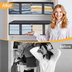 StorageRight Under Bed Storage Bins, Breathable Organizer - Image 4