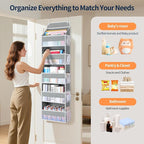 Yecaye Over The Door Organizer Storage, 5-Tier Heavy Duty Door Organizers - Image 6