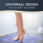 Homerella Anti Slip Shower Mat | Anti Mold Non Slip Bathtub Mat - Image 3