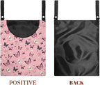 Butterfly Print Clothes Pin Hanging Bag, Stylish Clothespin Bag - Image 7