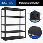 BILT HARD 3500LBS 48" W x 24" D x 72" H Garage Shelving, 5-Shelf Industrial - Image 4