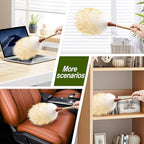 Natural Lambswool Duster 16 Inch Handheld - Image 7