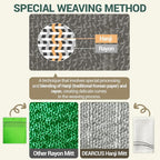 DEARCUS Korean Exfoliating Washcloth Towel 2Pcs, Hanji Bath Washcloths Mitt - Image 4