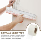PATIKIL Drywall Repair Mesh Tape, 3 inch x 164 ft Fiberglass Repair Patch - Image 7