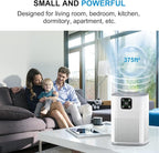 2 Pack Air Purifiers for Home Bedroom up to 650ft², Honeyuan H13 HEPA Air - Image 4