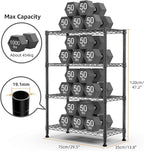 1000 lbs Storage Shelving Steel Heavy Duty 4-Tier Utility Shelving Unit Steel - Image 3
