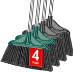 4 PCS Heavy Duty Broom Outdoor/Indoor Commercial Broom by KeFanta