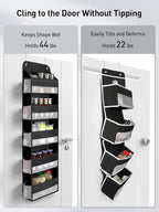 Yecaye 1 Pc Over the Door Organizer - Image 2