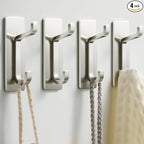 pickpiff Wall Hooks for Coat and Towel: 13LB Adhesive Door Hanger Stick on by pickpiff