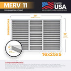 BNX TruFilter 16x25x5 MERV 11 Air Filter - Image 2