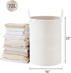 VIPOSCO Tall Laundry Basket, Large Dirty Clothes Hamper - Image 5